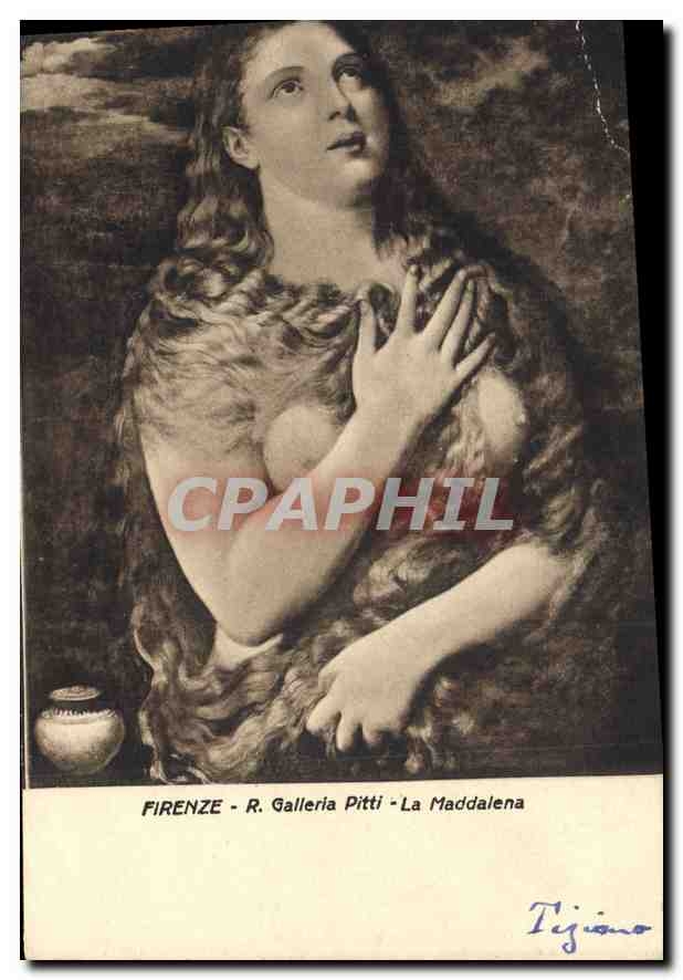 CPA Firenze Galleria Pitti La Maddalena 
