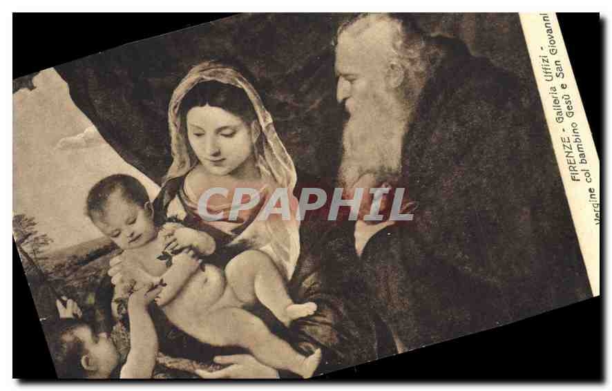 CPA Firenze Galleria Uffizi 
