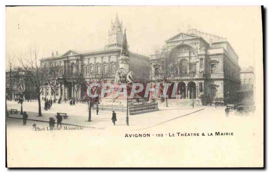 CPA Avignon Le Theatre & la Mairie