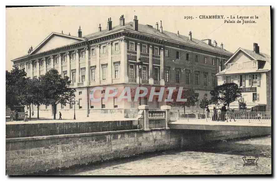 CPA Chambery La Leysse et le Palais de Justice 