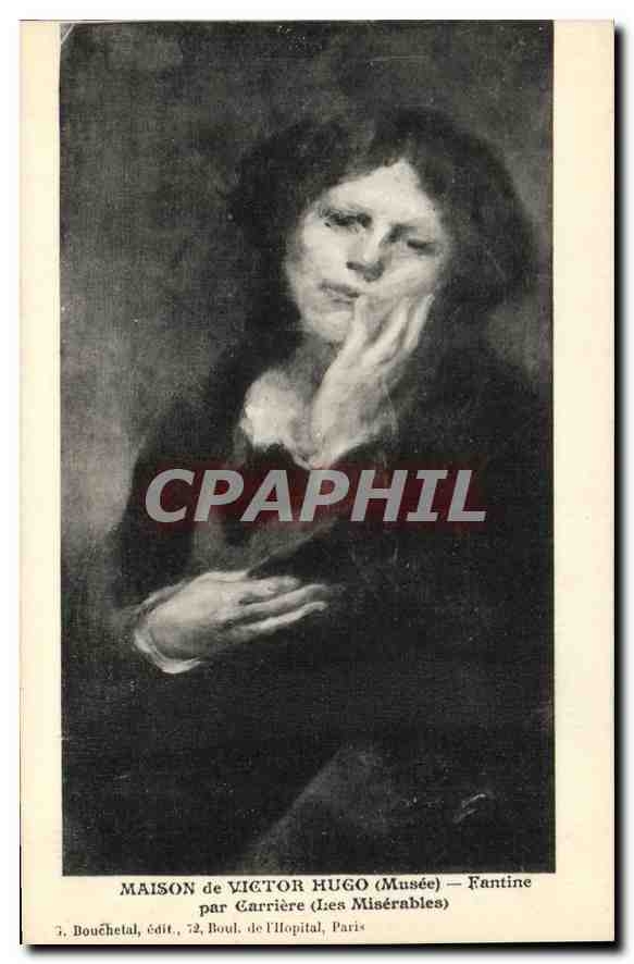 CPA Maison de Victor Hugo Musee Fantine par Carriere Les Miserables