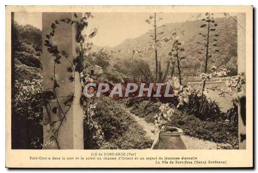 CPA Ile de Port Cros Var 