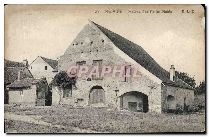CPA Provins Maison des Petits Plaids 