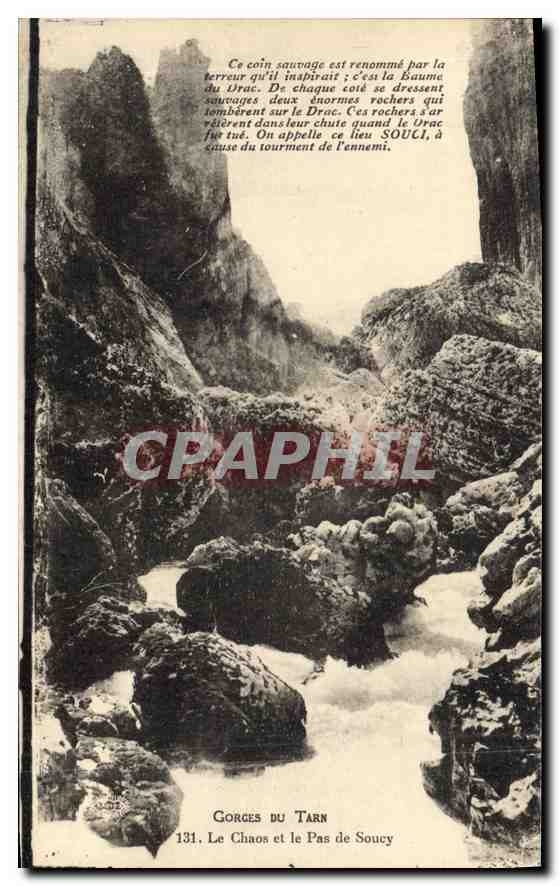 CPA Gorges du Tarn Le Chaos et le Pas de Soucy