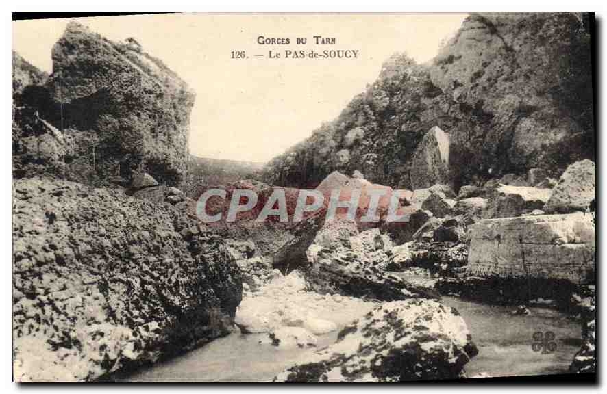 CPA Gorges du Tarn Le Pas de Soucy