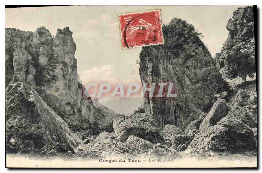 CPA Gorges du Tarn Pas du Souci 