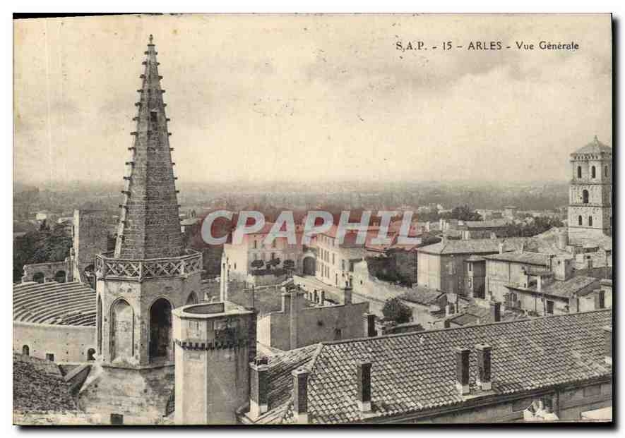 CPA Arles Vue Generale 