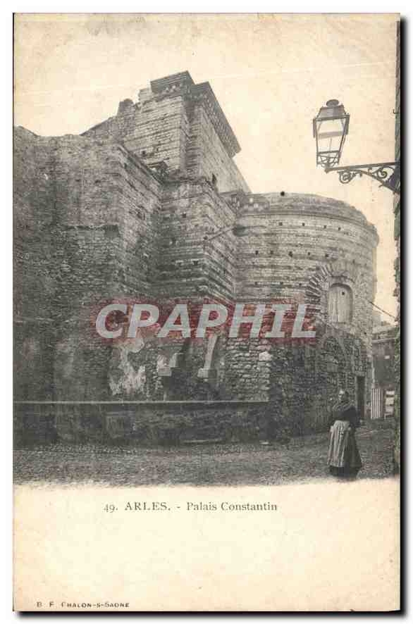 CPA Arles Palais Constantin 