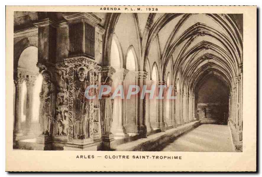 CPA Arles Cloitre Saint Trophime 