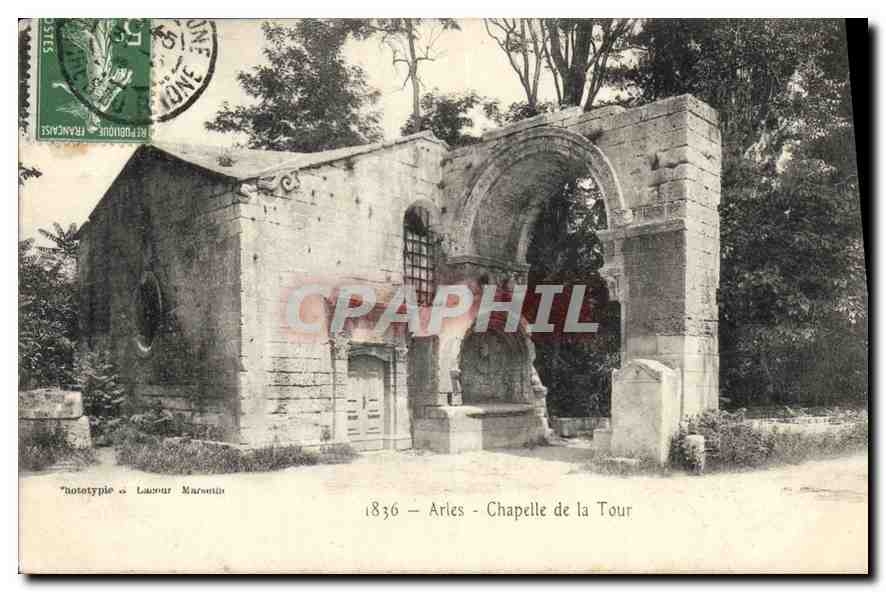 CPA Arles Chapelle de la Tour 