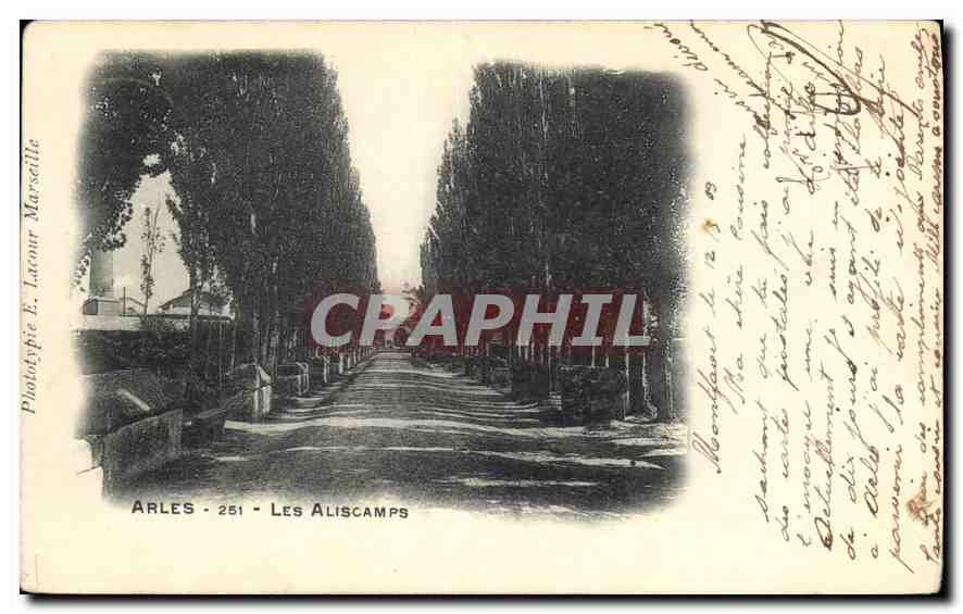 CPA Arles Les Aliscamps 