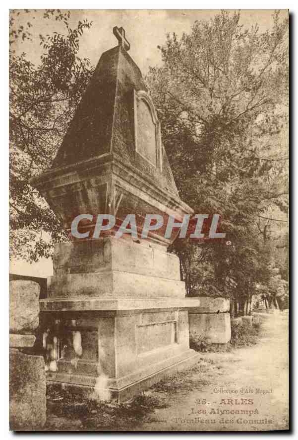 CPA Arles Les Alyscamps 