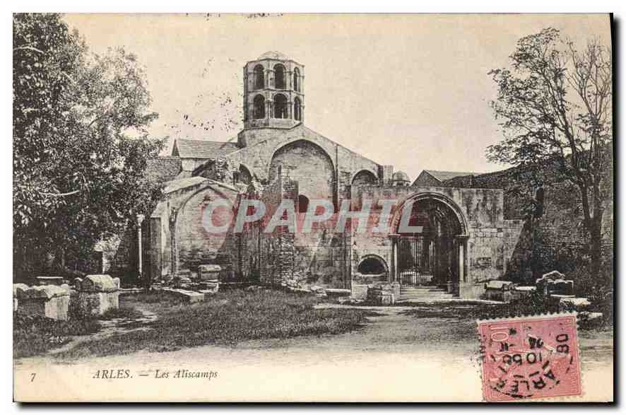 CPA Arles Les Aliscamps 