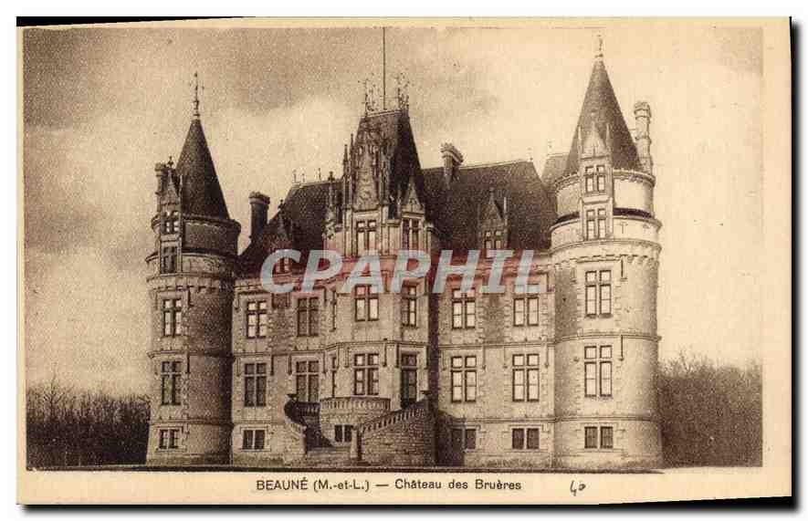 CPA Beaune M et L Chateau des Brueres
