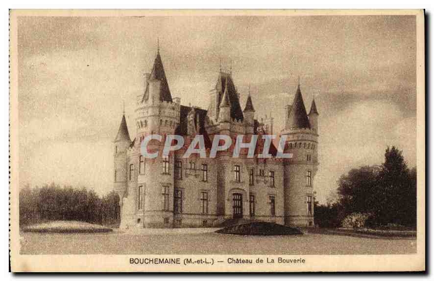 CPA Bouchemaine M et L Chateau de la Bouverie 
