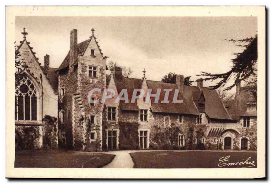 CPA Environs de Chateau du Plessis Mace 