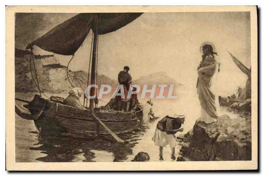 CPA St Clement de la Place La Vocation des Apotres peinture de Moulenard