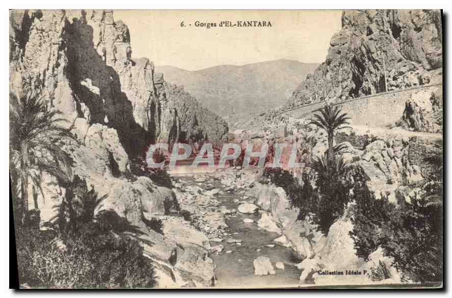 CPA Gorges d'El Kantara 