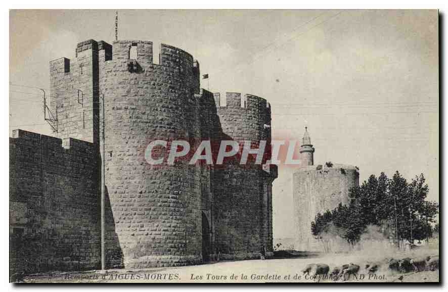 CPA Remparts d'Aigues Mortes Les Tours de la Gardette 