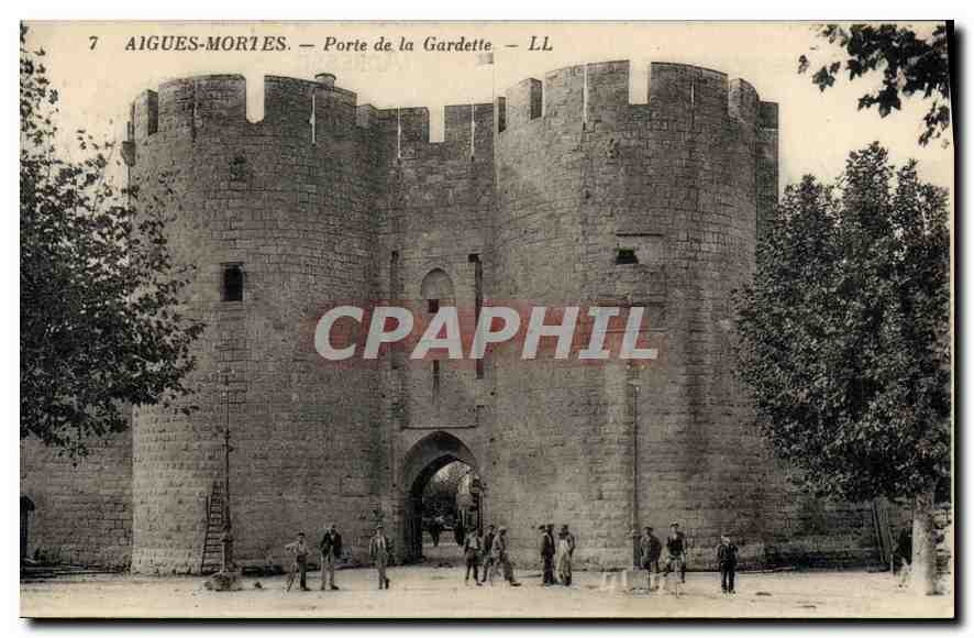 CPA Aigues Mortes Porte de la Gardette 