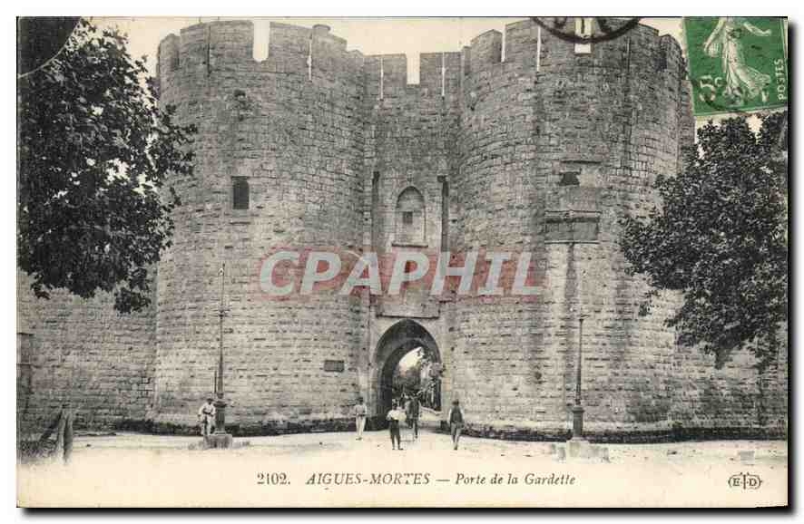 CPA Aigues Mortes Porte de la Gardette