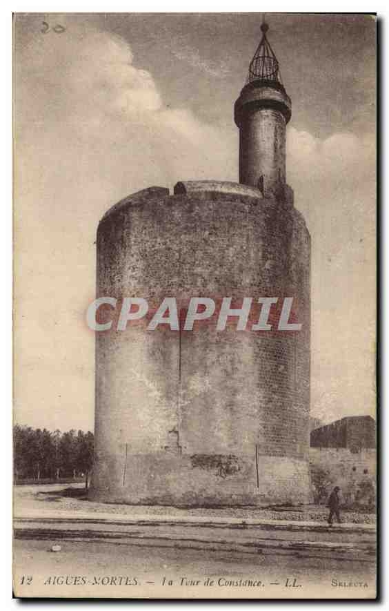 CPA Aigues Mortes la Tour de Constance 