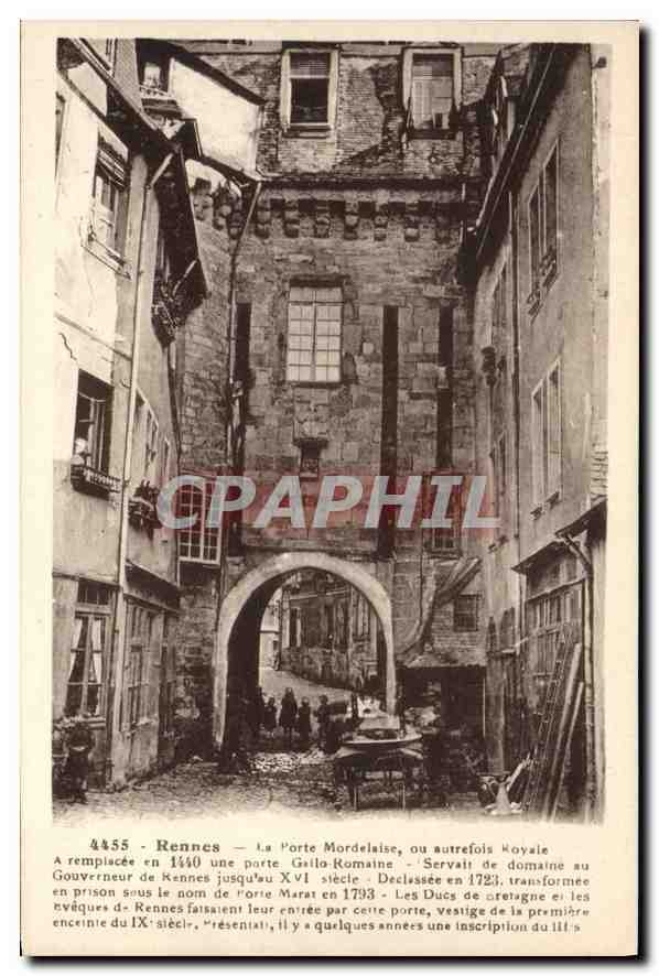 CPA Rennes La Porte Mordelaise 