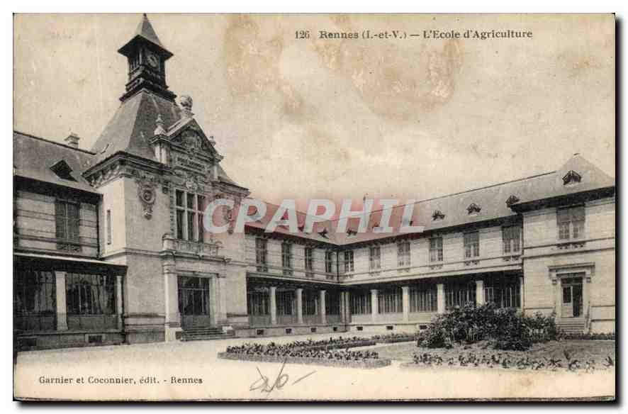 CPA Rennes L et V L'Ecole d'Agriculture 