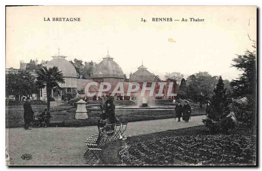 CPA La Bretagne Rennes Au Thabor 