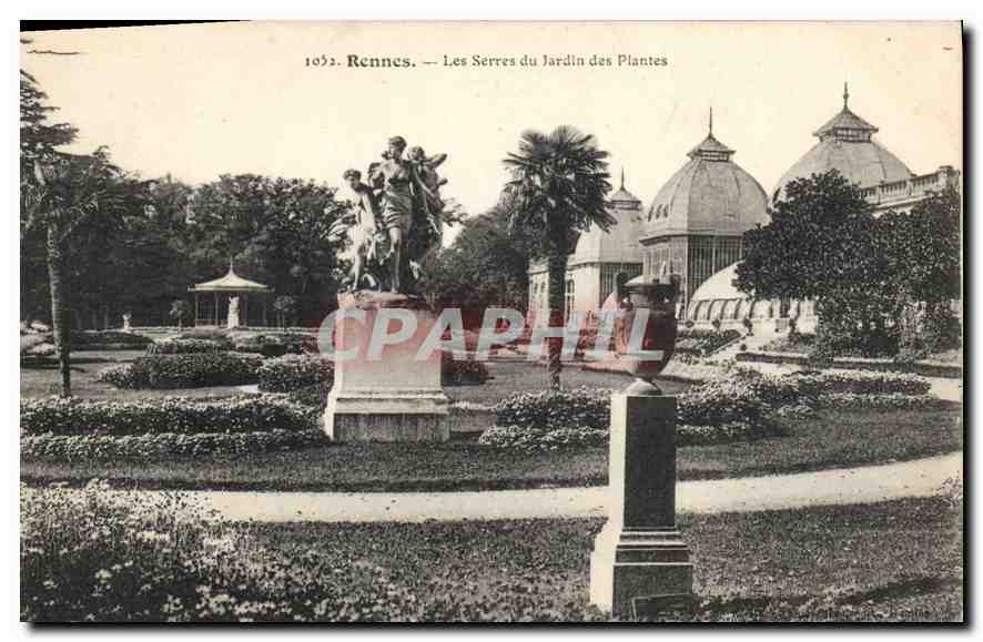 CPA Rennes Les Serres du Jardin des Plantes