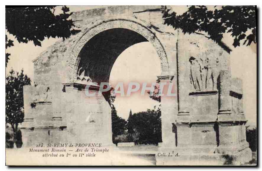 CPA St Remy de Provence Monument Romain Arc de Triomphe 