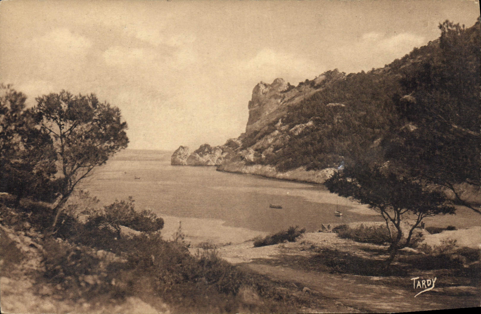 CPA Sites de Provence Littoral de Marseille Sormiou la Grande Plage 