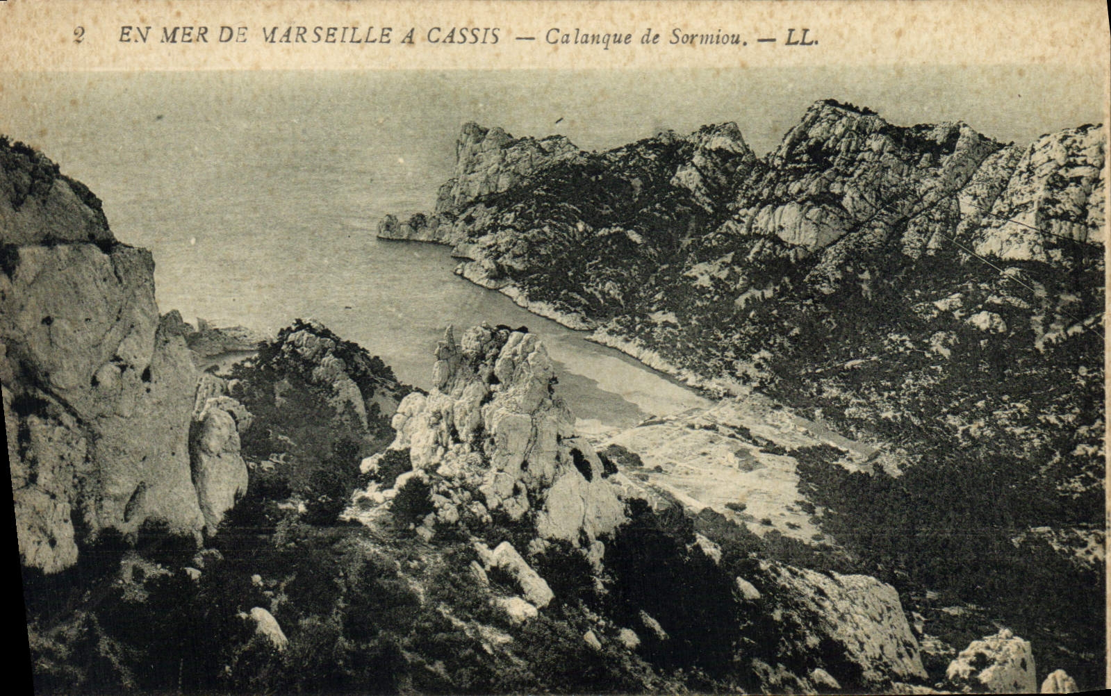 CPA En Mer de Marseille a Cassis Calanque de Sormiou 