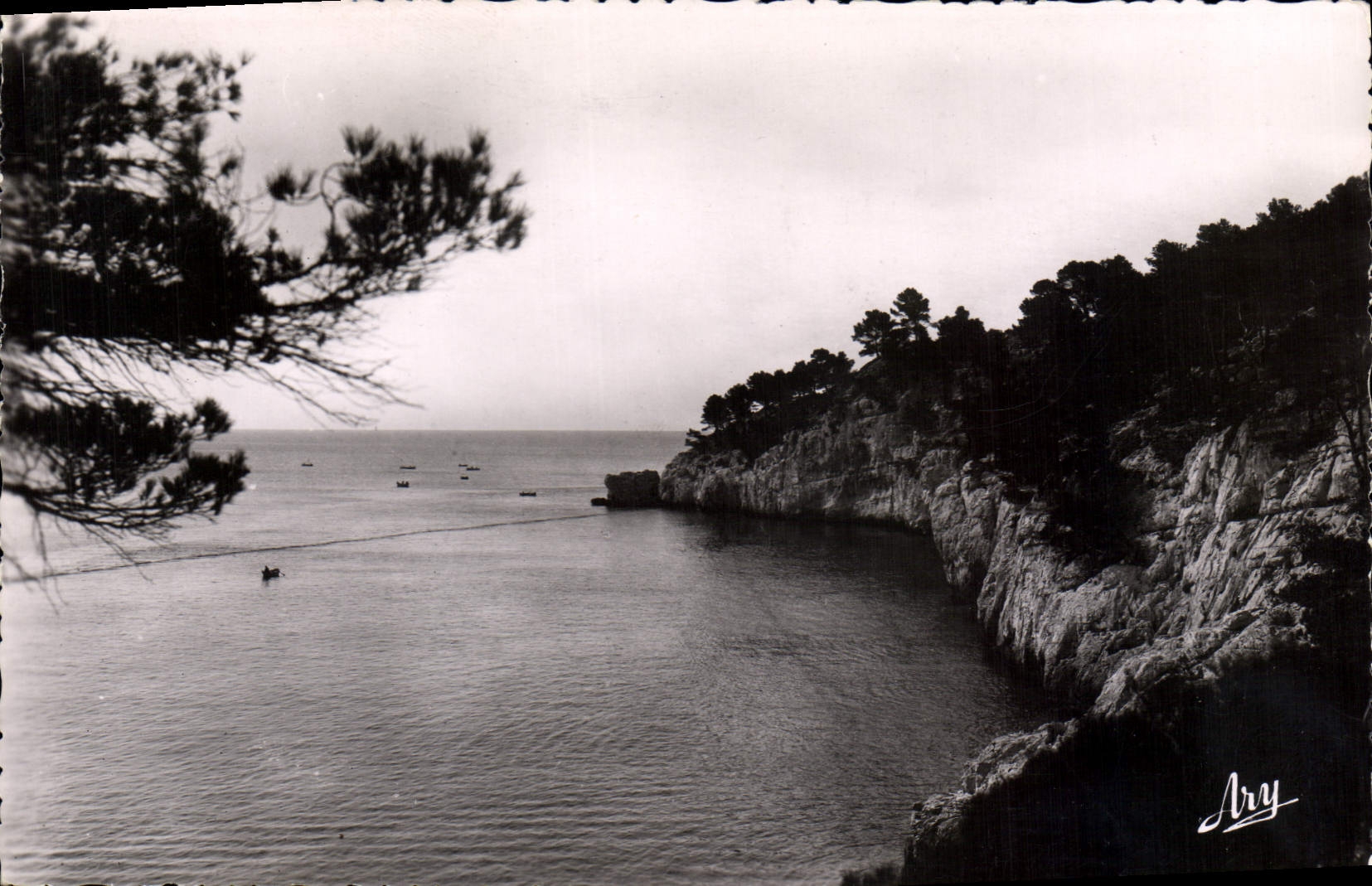 CPA Cassis B du Rh Calanque de Port Miou la Pointe