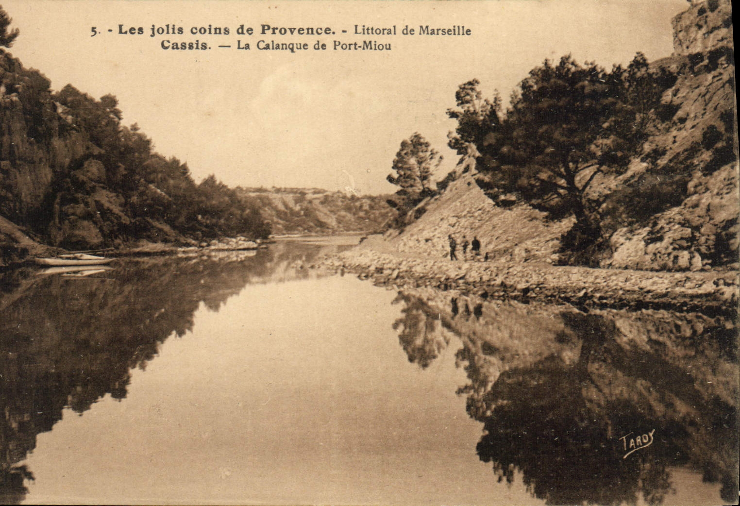 CPA Les Jolis coins de Provence Littoral de Marseille Cassis la Calanque de Port Miou