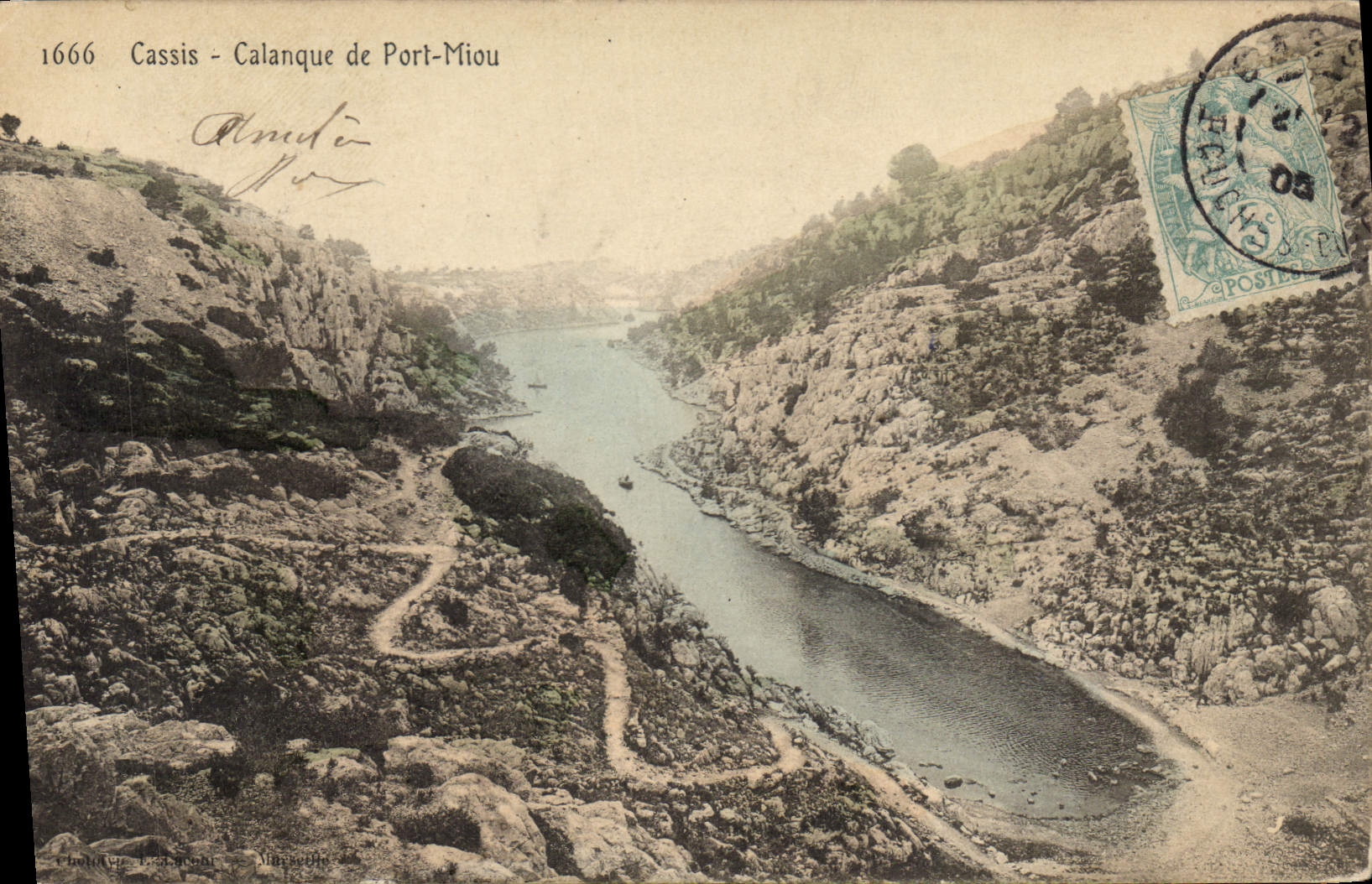 CPA Cassis Calanque de Port Miou 