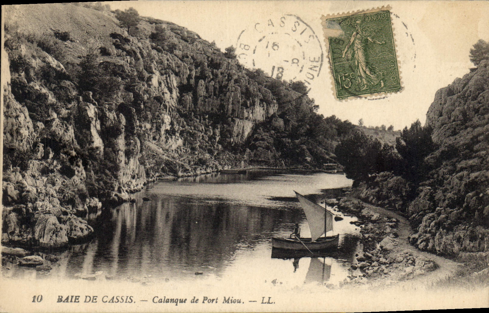 CPA Baie de Cassis Calanque de Port Miou 