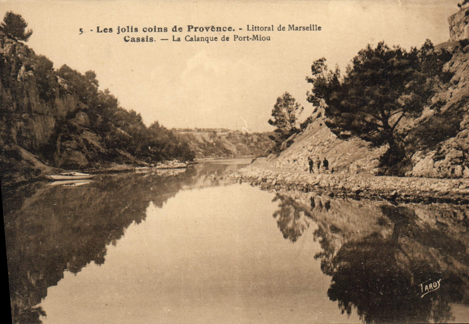 CPA Les Jolis coins de Provence Littoral de Marseille Cassis la Calanque de Port Miou 