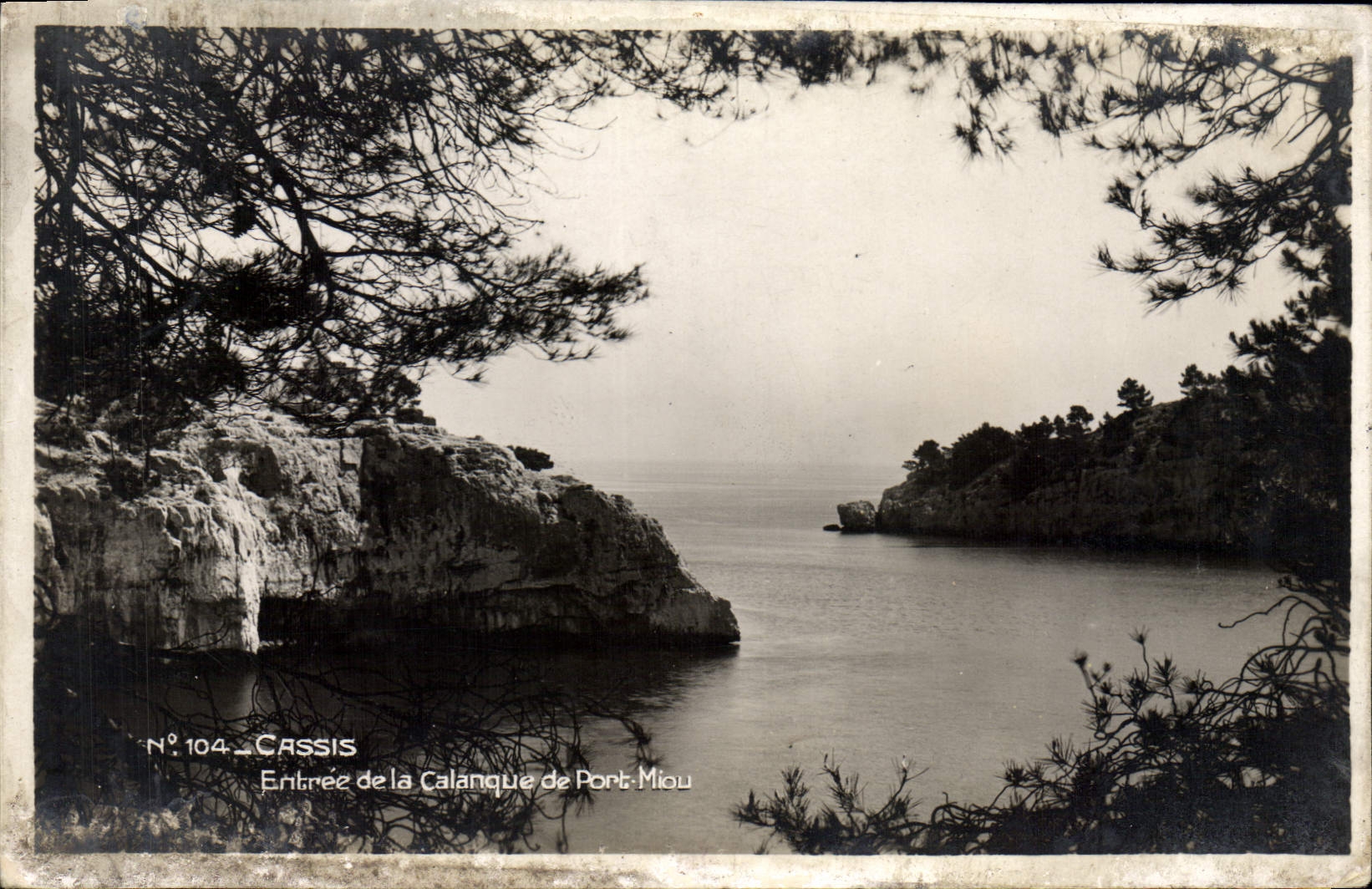 CPA Cassis Entree dela Calanque de Port Miou