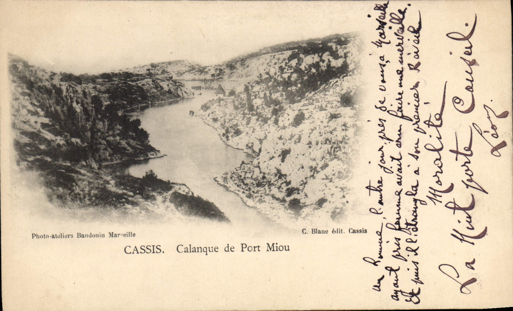 CPA Cassis Calanque de Port Miou 