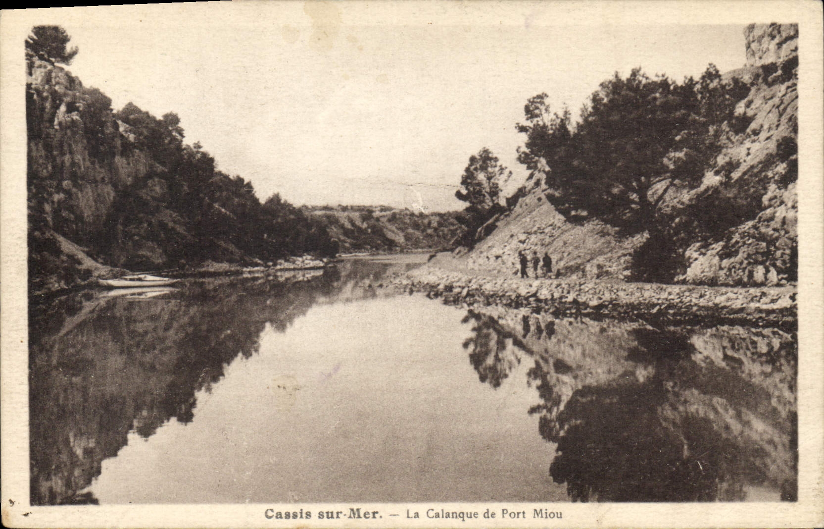 CPA Cassis sur Mer la Calanque de Port Miou 