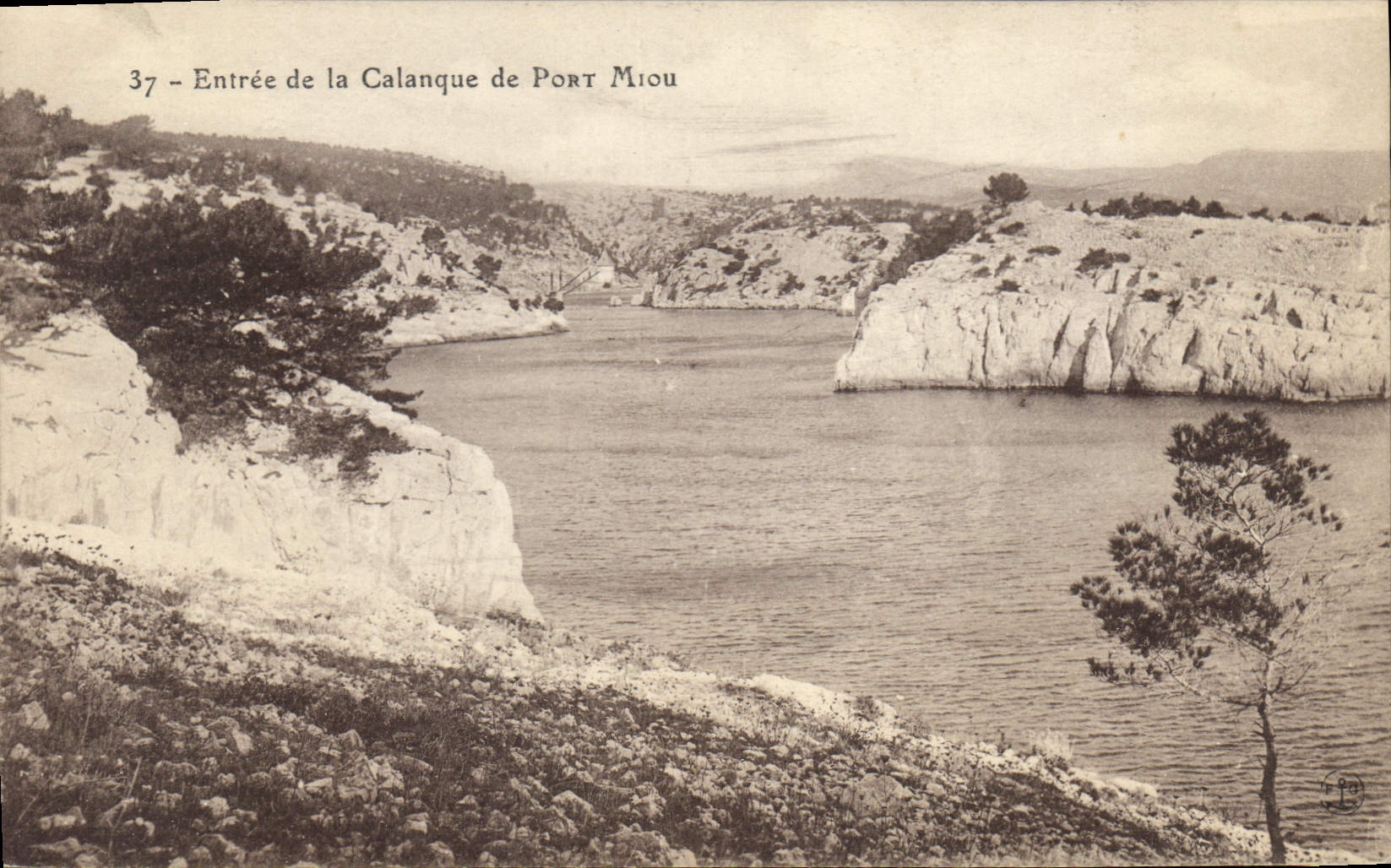 CPA Entree de la Calanque de Port Miou 