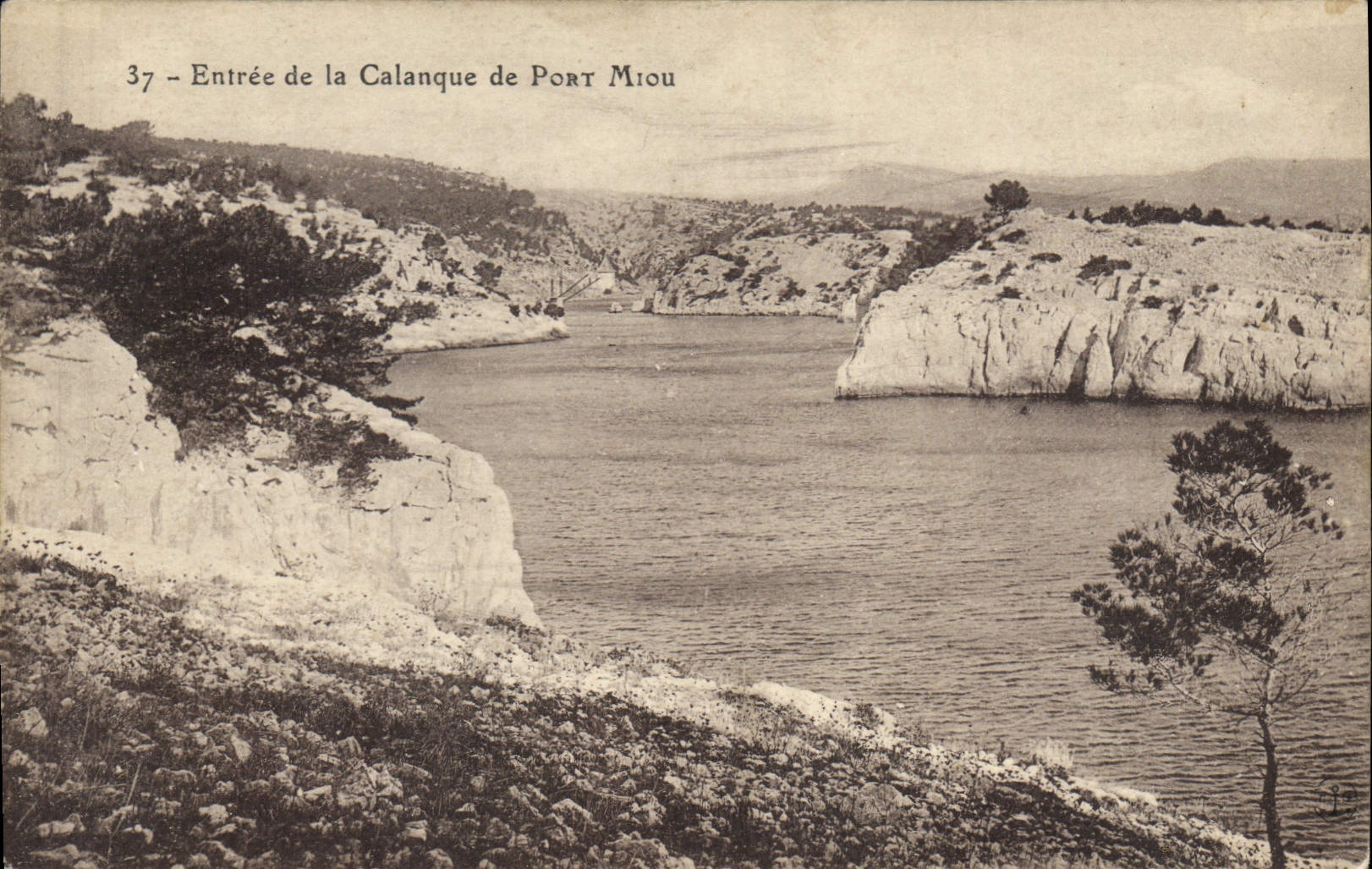 CPA Entree de la Calanque de Port Miou 