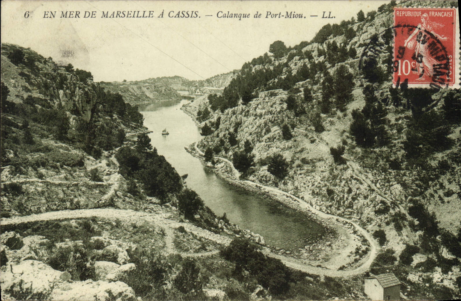 CPA En Mer de Marseille a Cassis Calanque de Port Miou 