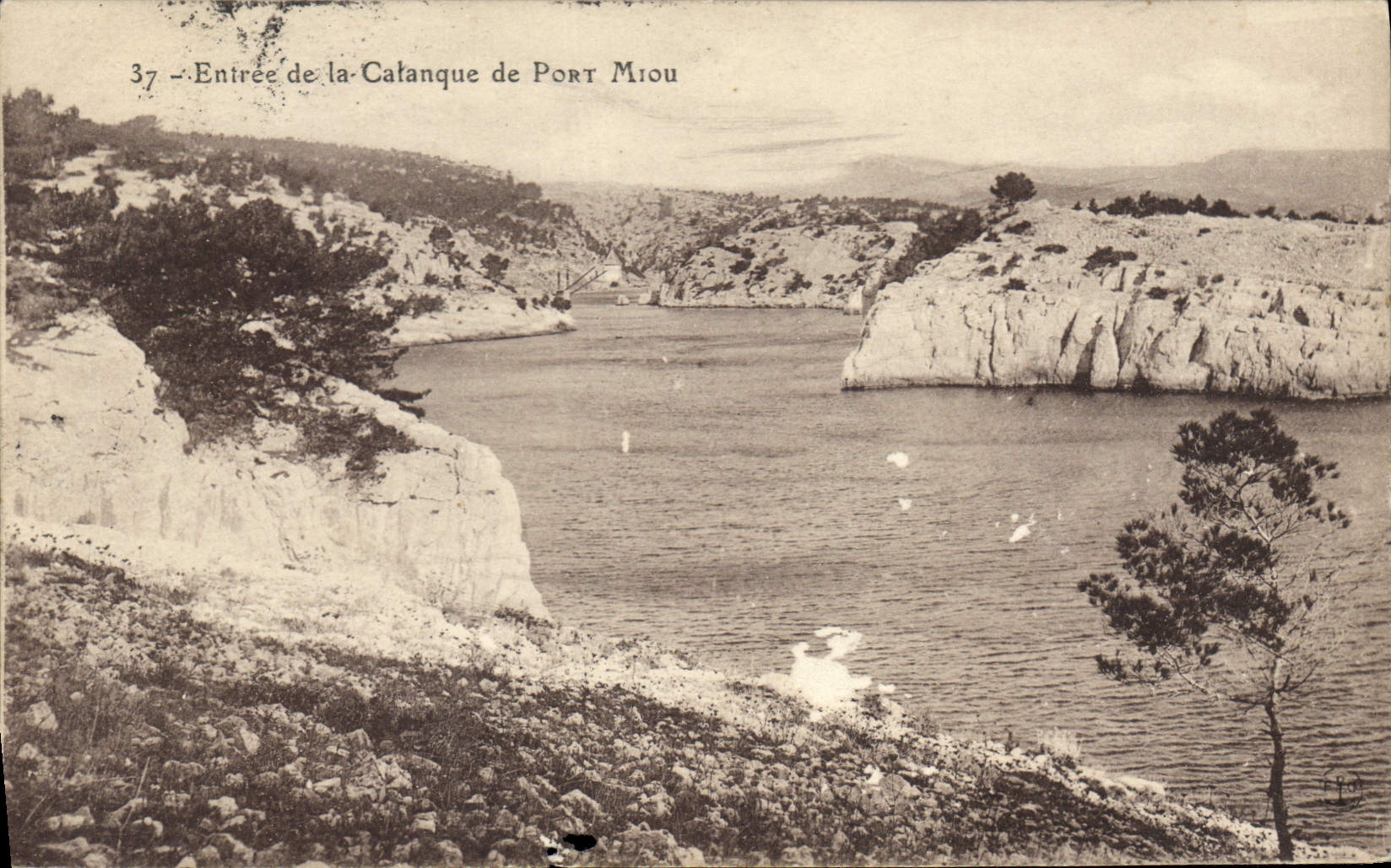 CPA Entree de la Calanque de Port Miou 