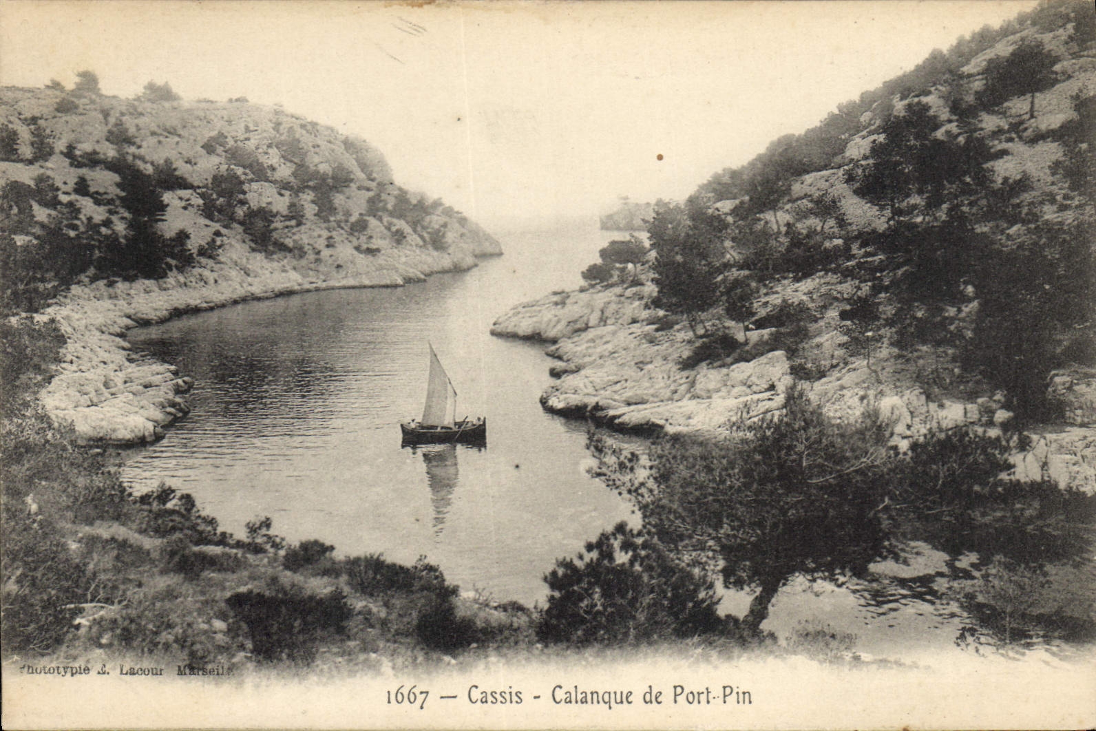 CPA Cassis Calanque de Port Pin 