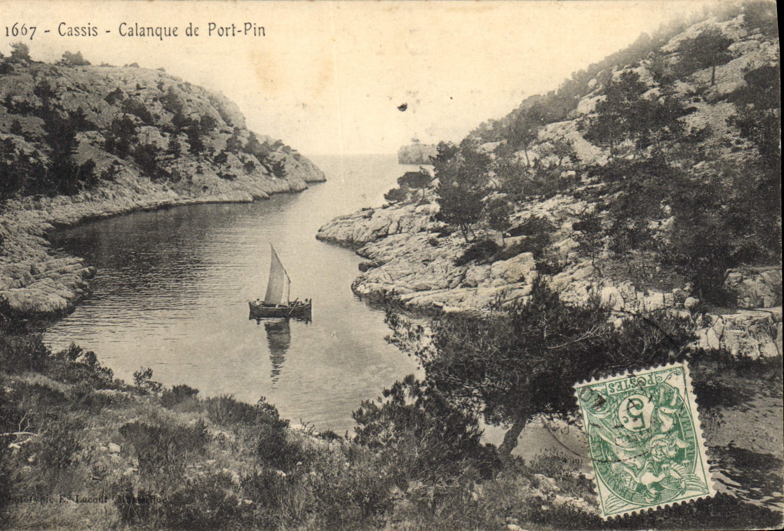 CPA Cassis Calanque de Port Pin 