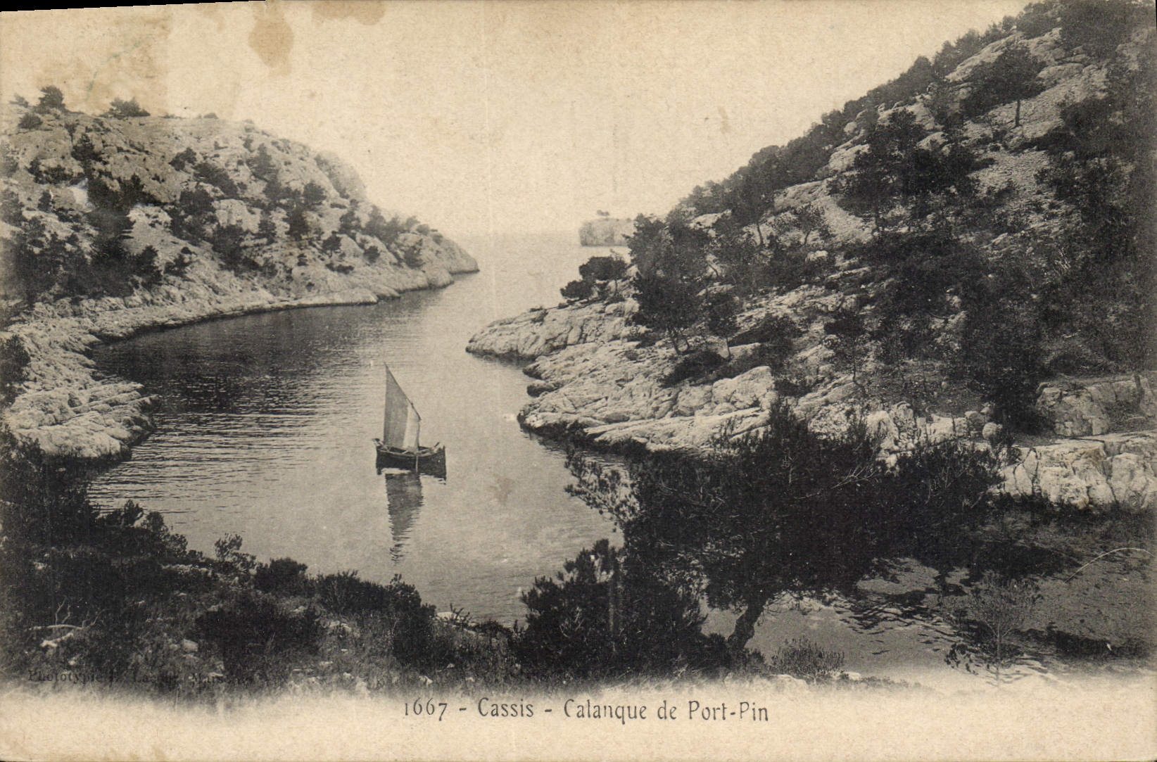 CPA Cassis Calanque de Port Pin 