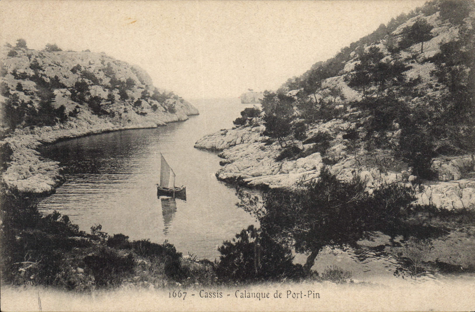CPA Cassis Calanque de Port Pin 