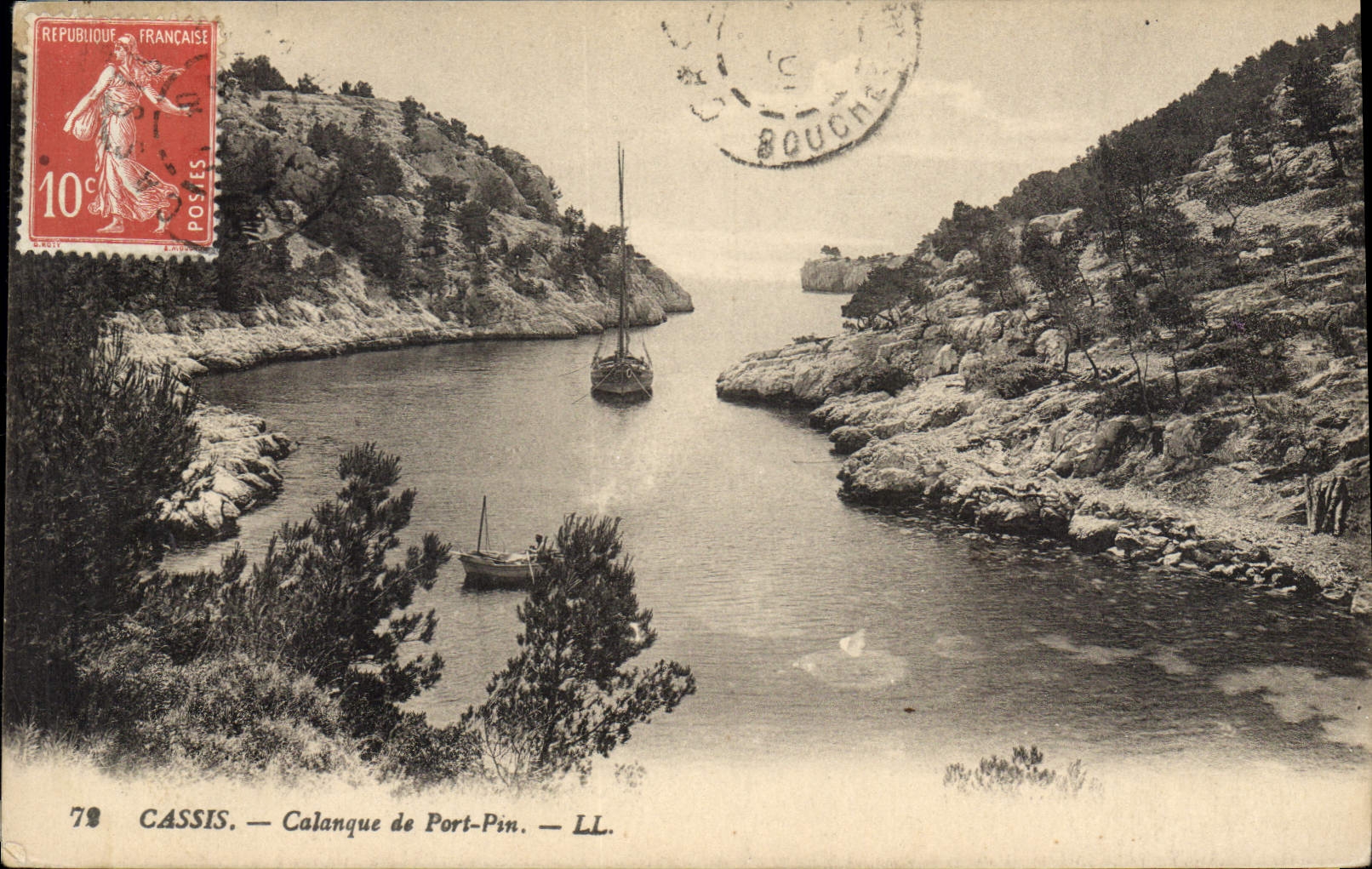 CPA Cassis Calanque de Port Pin 